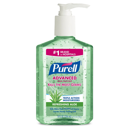 Purell Hand Sanitizer Pumps Advanced Refreshing Aloe - 12pcs