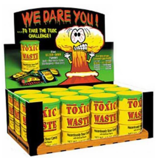 Toxic Waste Yellow Drums - 12pcs