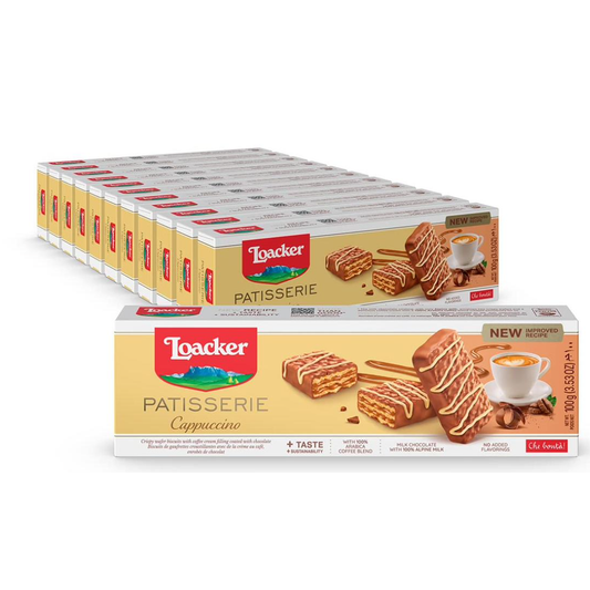 Loacker Patisserie, Cappuccino - 12pcs