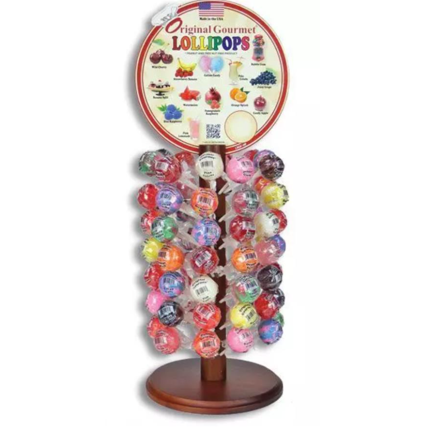 Original Gourmet Wooden Lollipop Stand - 120pcs