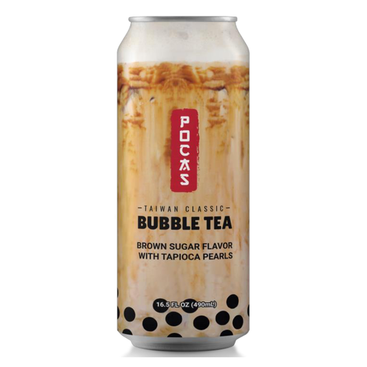 Pocas Bubble Tea, Brown Sugar - 24pcs