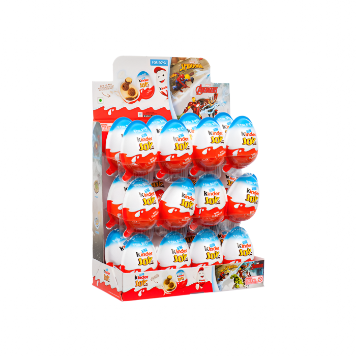 KINDER SUPRISE EGG BOY 36PCS/0.70 OZ (20GR)