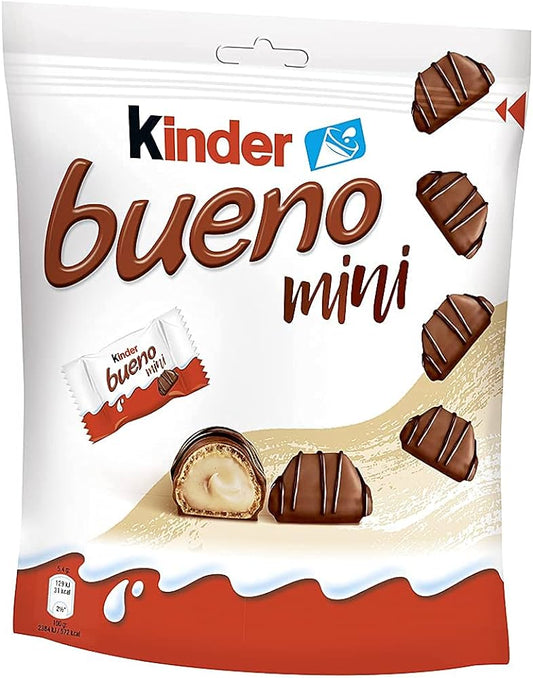 KINDER BUENO MINI 16 PCS / 3.8 OZ (108 GR)