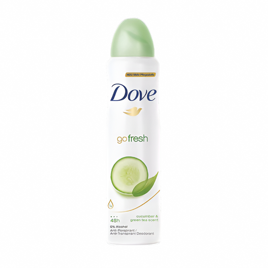 DOVE DEODORANT SPRAY GO FRESH CUCUMBER & GREEN TEA  6PCS/150ML