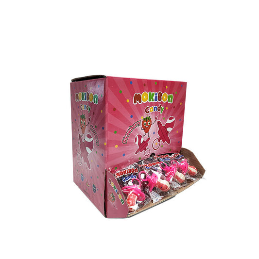 MOKIBON CANDY STRAWBERRY 100PCS/13GR