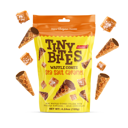 TINY BITES SEA SALT CARAMEL 12 PCS/4.24OZ(120 GR)