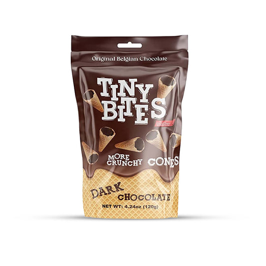 TINY BITES DARK CHOCOLATE 12 PCS/4.24OZ(120 GR)