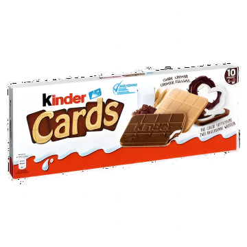 KINDER CARDS T3 18PCS/2.71OZ (76.8GR)