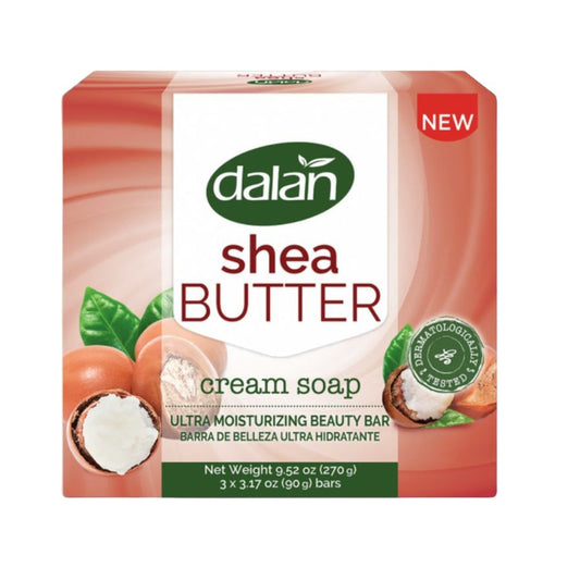 DALAN BAR SOAP SHEA BUTTER 24PCS/3PACK 90GR