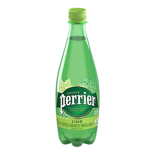 PERRIER SPARKLING NATURAL LIME MINERAL WATER 24PCS/11.15OZ(330ML)