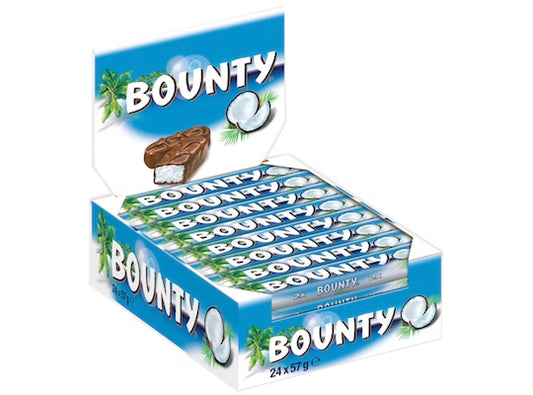 BOUNTY CHOCOLATE 24PCS / 2OZ (57GR)