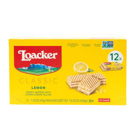 LOACKER CLASSIC LEMON 12PCS/45 GR