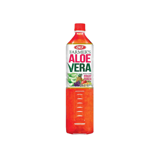 OKF ALOE DRINK BIG FRUIT PUNCH 12 PCS/50.7 FL OZ (1.5 LT)