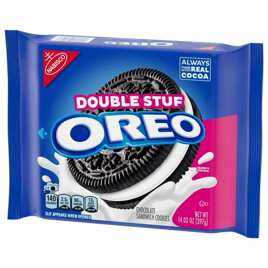 OREO DOUBLE STUFF 16PCS/5.6OZ (157GR)