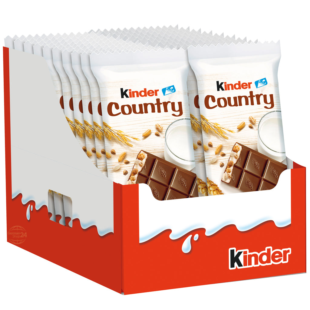 KINDER COUNTRY SINGLE 20 PCS/0.83 OZ (23.5 GR)