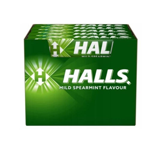 HALLS MILD SPEARMINT 20PCS/33.5GR