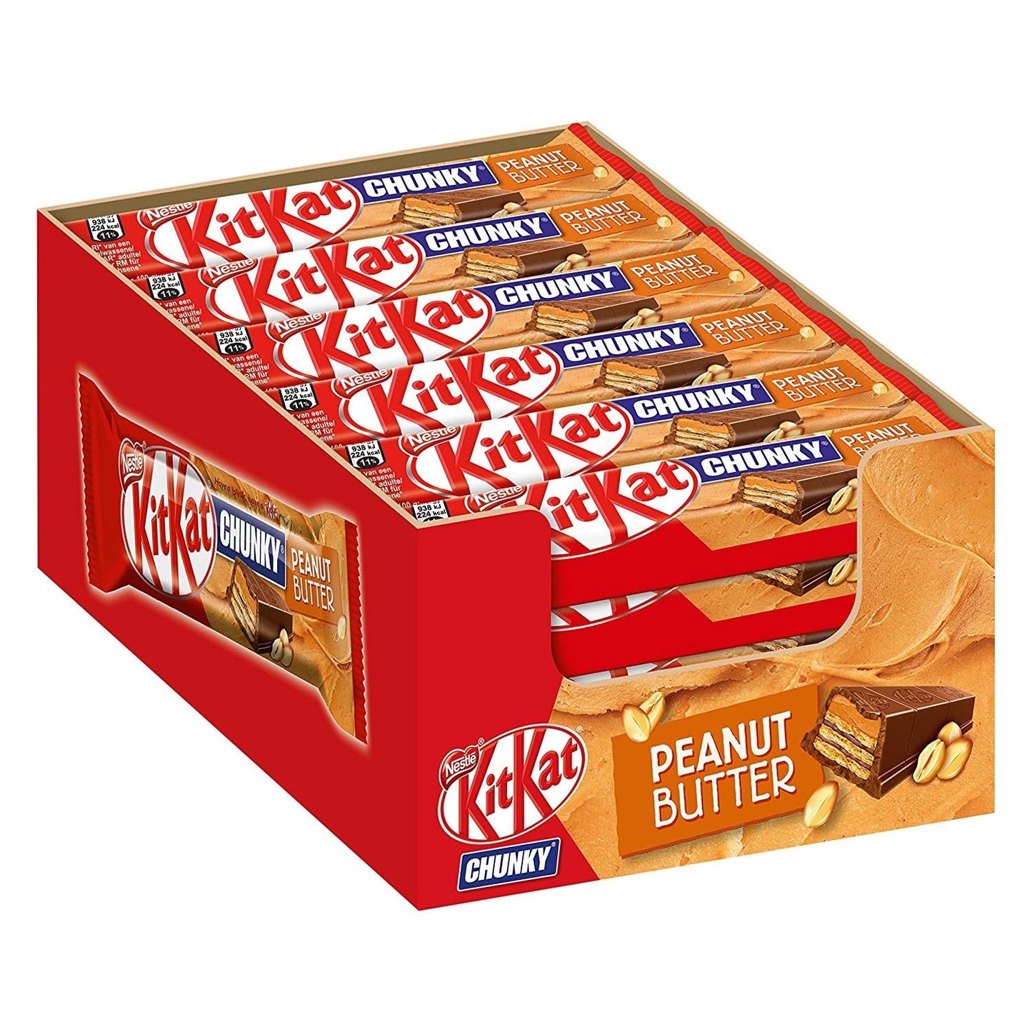 KIT KAT CHUNKY PEANUT BUTTER  24 PCS/1.48 OZ (42GR)