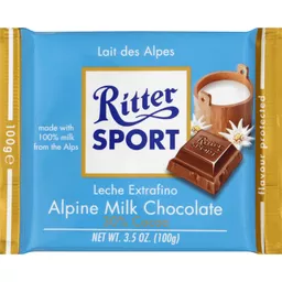 RITTER SPORT ALPINE MILK 30% COCOA