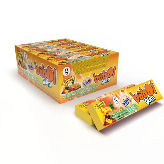 Viwi Bubble Gum Tutti Frutti - 20pcs