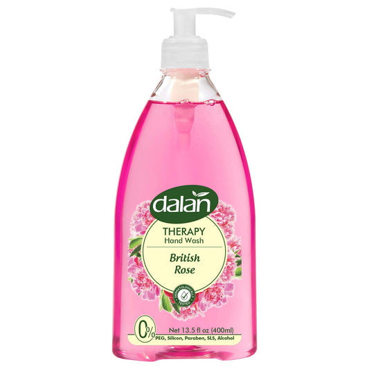 DALAN  THERAPY LIQUID SOAP BRITISH ROSE 24PCS/400ML