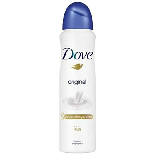 DOVE DEODORANT SPRAY ORIGINAL  6PCS/150ML