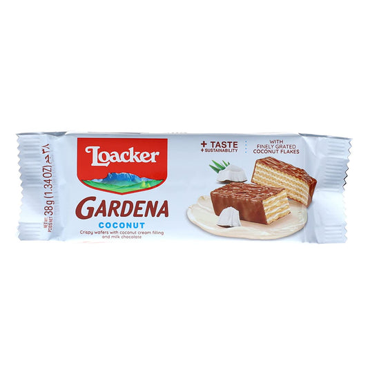 LOACKER GARDENA COCONUT 25PCS/1.34OZ (38GR)