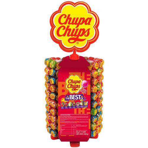 CHUPA CHUPS 200 PCS/0.42 OZ (12 GR)