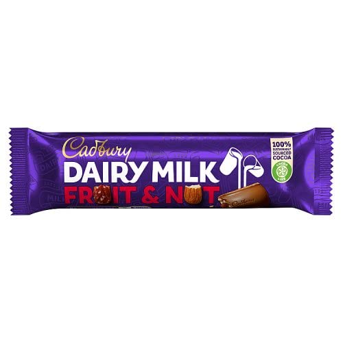 CADBURY FRUIT & NUT 15PCS/180 GR