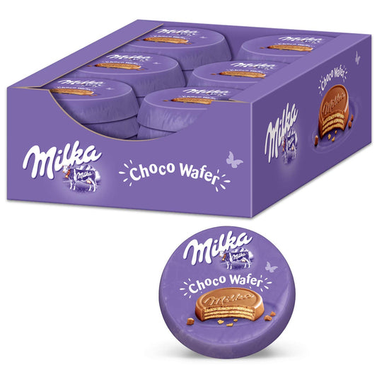 MILKA CHOCO WAFER 30PCS/1.05OZ(30GR)