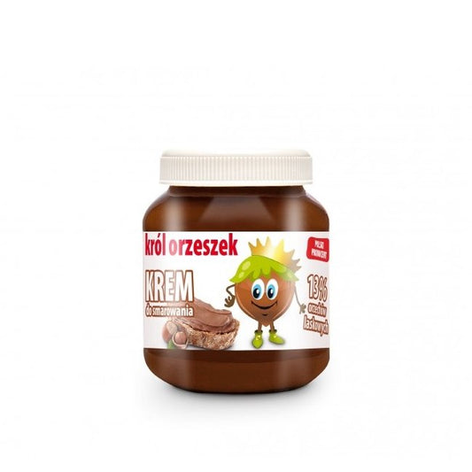 KROL ORZESZEK HAZELNUT 13% SPREAD 9PCS/12.34OZ(350GR)