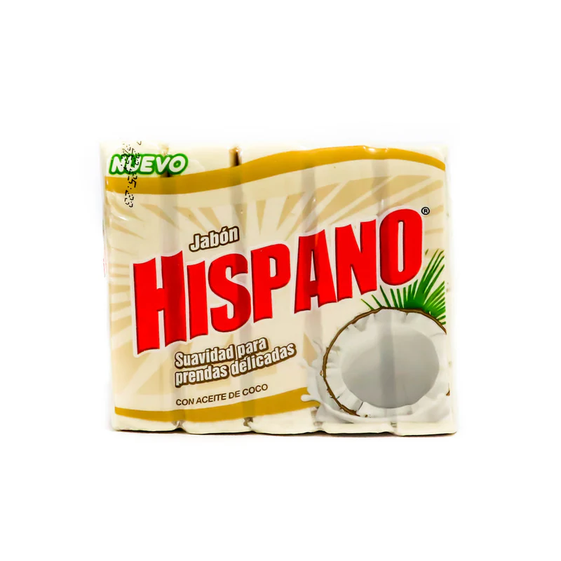 HISPANO JABON COCONUT SOAP 10PCS/5.64OZ(160GR)